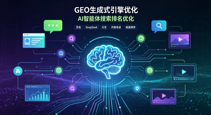 天心区GEO 浪潮来袭：生成式引擎优化崛起，创作者争抢豆包、DeepSeek、元宝智能体流量入口